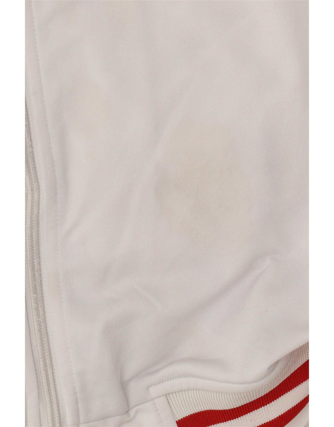 Kappa Hombre Chándal Top Chaqueta 2XL Blanco Colorblock Poliéster