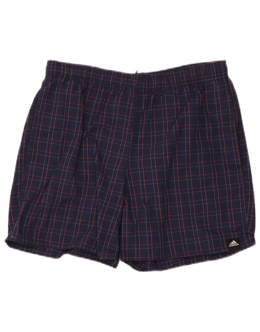 Adidas - Pantalones cortos deportivos para hombre, talla pequeña, color azul marino, poliamida