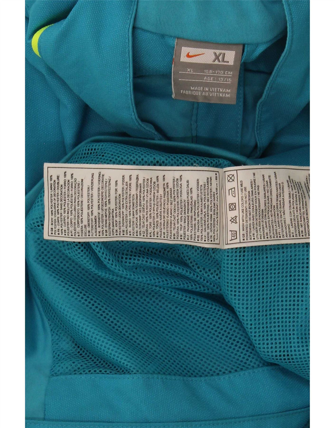 Nike Boys Barcelona Chándal Top Chaqueta 13-14 Años XL Azul Poliéster