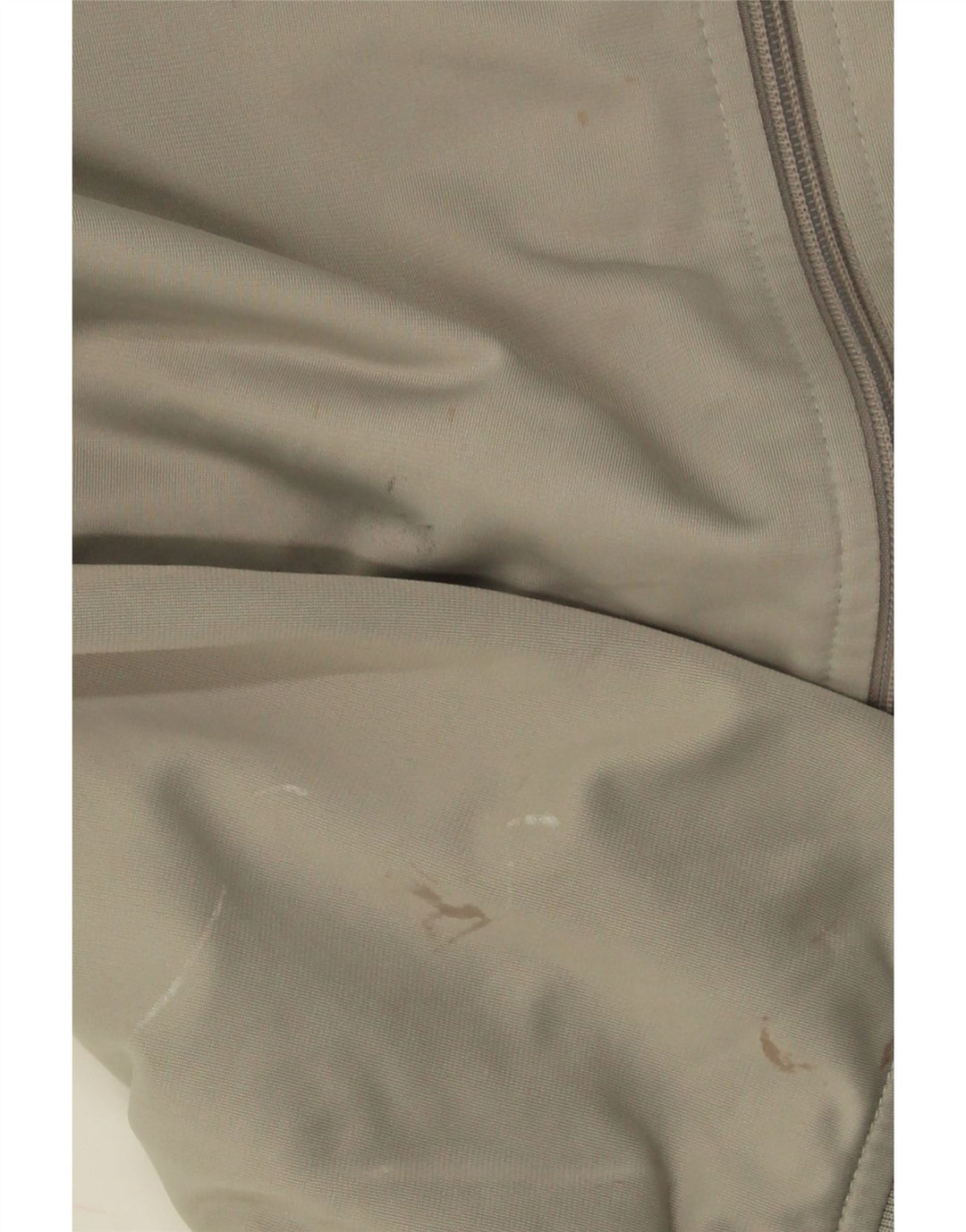 KAPPA Hombre Chándal Top Chaqueta Grande Gris Colorblock Poliéster