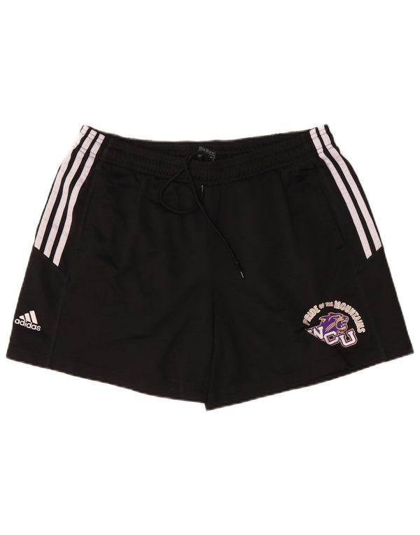Adidas Pantalones cortos deportivos para mujer Western Carolina University UK 16 Large Black