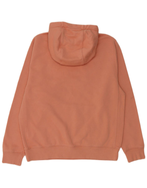 NIKE Hombre Sudadera con Capucha Jumper Naranja Medio Algodón