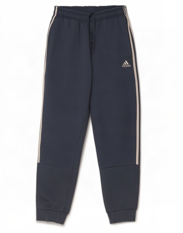 Adidas Hombre Pantalones De Chándal Joggers Small Azul Algodón