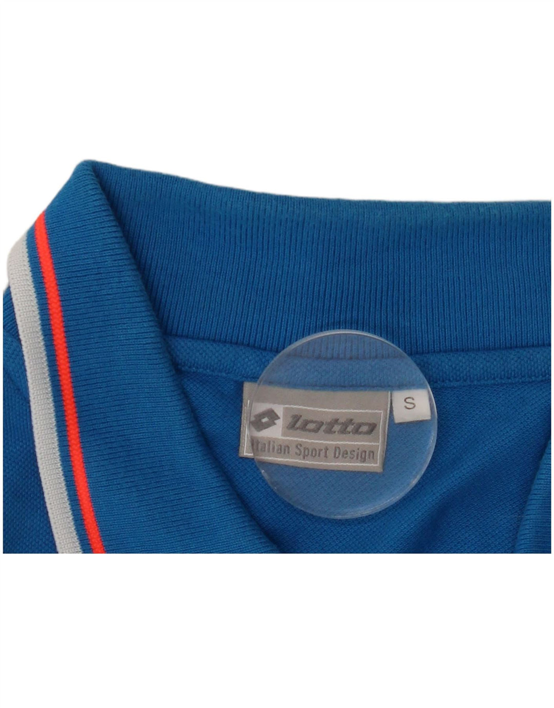 Polo Lotto Hombre Small Azul Algodón