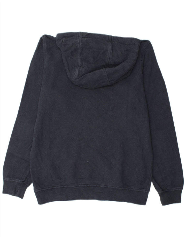 Helly Hansen Hombre Graphic Sudadera con capucha Jumper Medium Azul Marino Algodón