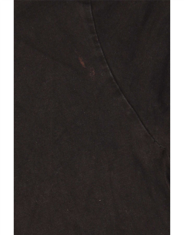 Nike - Camiseta para hombre, talla grande, color negro, algodón