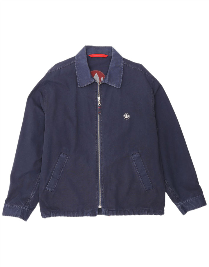 Murphy & Nye Chaqueta Bomber para Hombre UK 42 XL Algodón Azul Marino