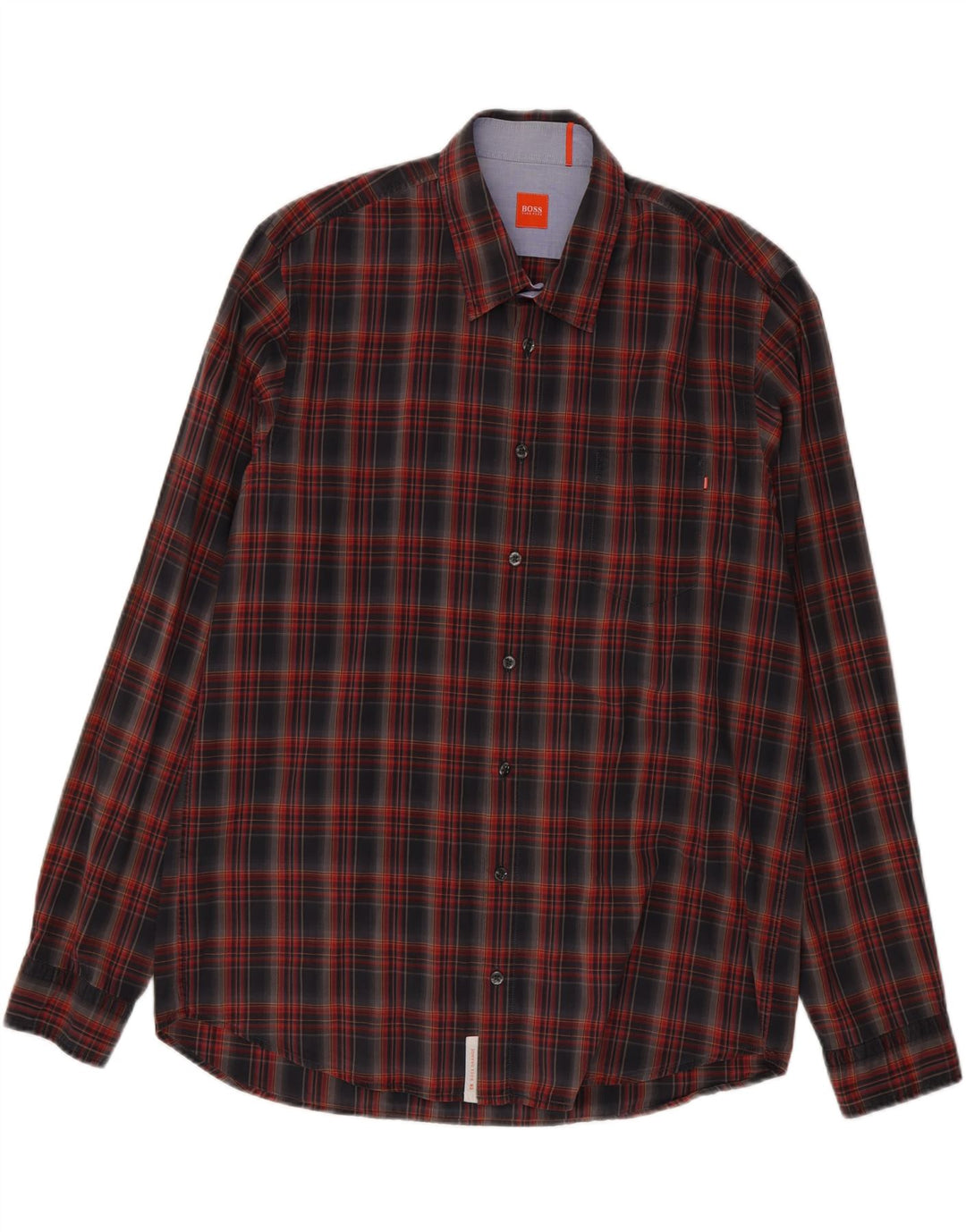 Camisa Hugo Boss Hombre XL Cuadros Multicolor