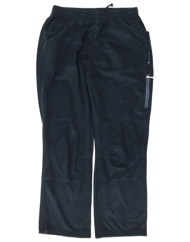 Diadora Pantalones cargo de chándal para hombre, talla 42, poliéster azul grande