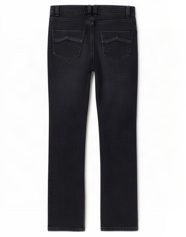 Marks & Spencer Vaqueros Bootcut para Mujer UK 10 Small W27 L29 Algodón Azul Marino