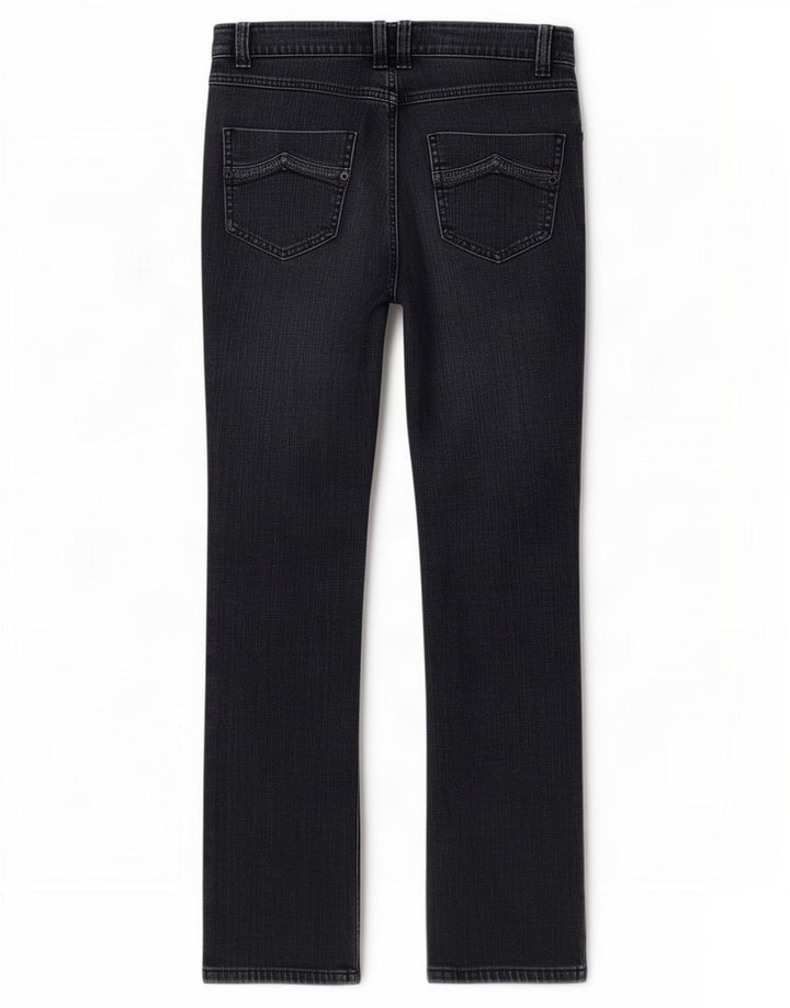 Marks & Spencer Vaqueros Bootcut para Mujer UK 10 Small W27 L29 Algodón Azul Marino