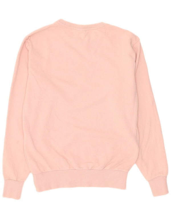 Ellesse Hombre Sudadera Gráfica Jumper Small Rosa Algodón