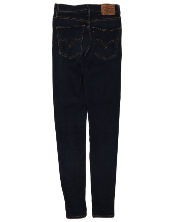 Vaqueros Levi's Mile High Super Skinny para mujer W27 L30 Algodón azul marino