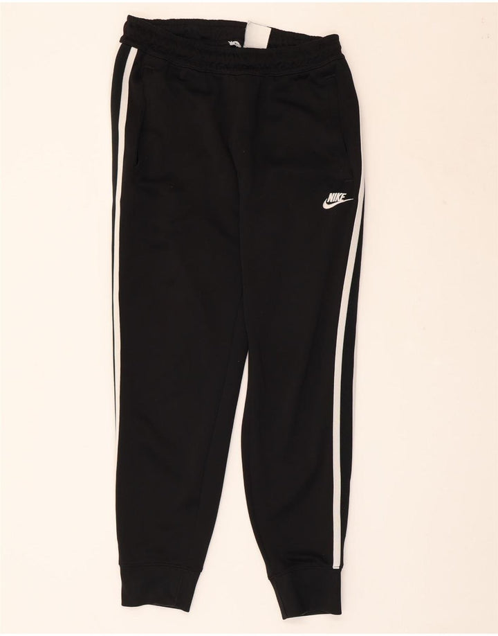 NIKE Hombre Pantalones de Chándal Joggers Small Negro Poliéster