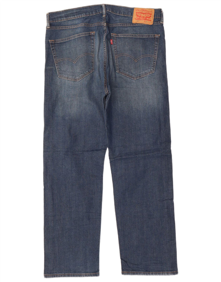 LEVI'S Jeans rectos 505 para hombre W36 L30 Algodón azul