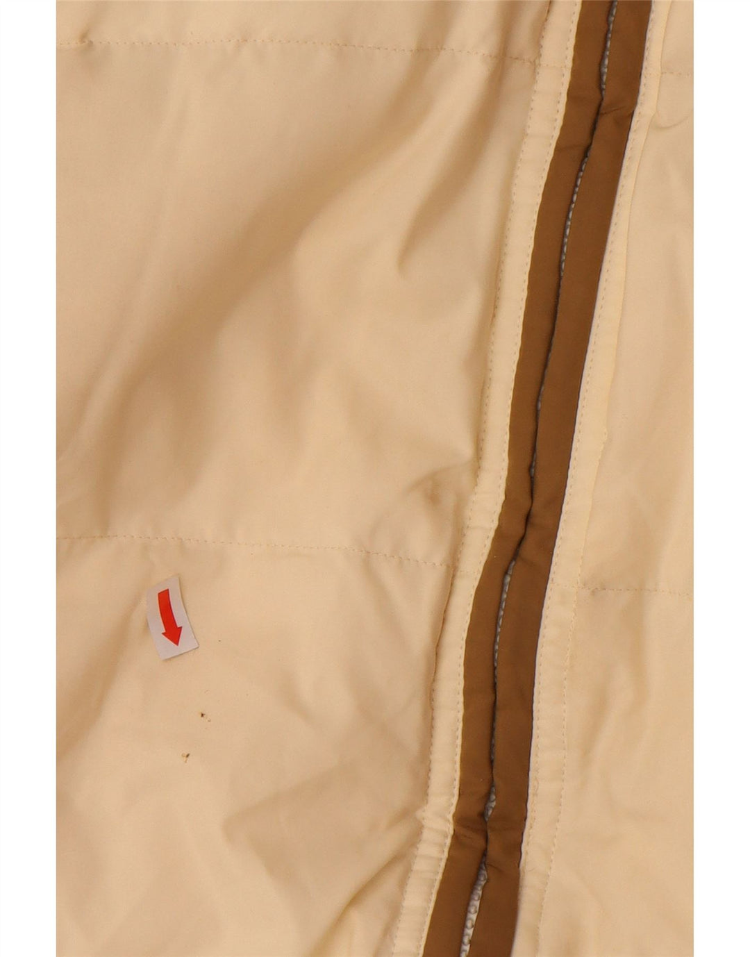 Fila Chaqueta Acolchada Para Hombre IT 52/54 Grande Poliéster Blanco Roto