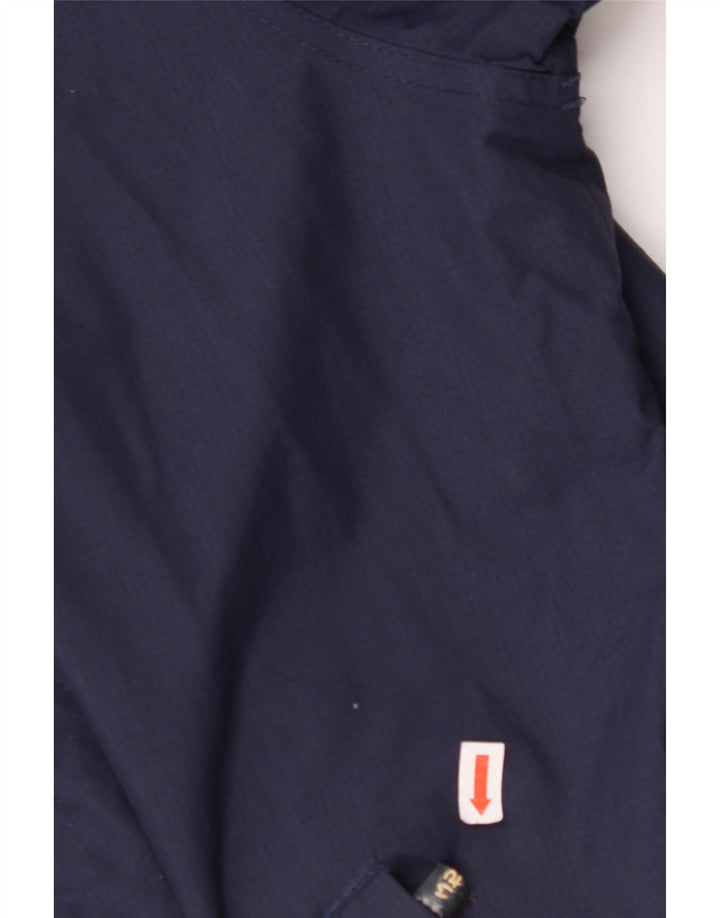 SUPERDRY Chaqueta cortavientos con capucha Windcheater para hombre UK 42 XL Azul marino