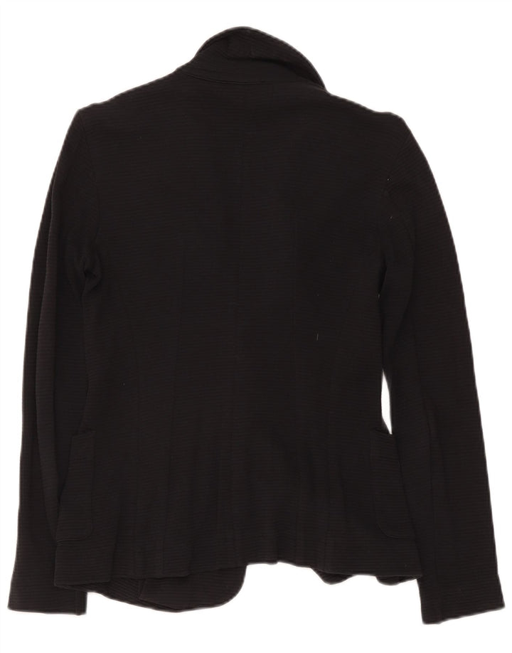 Max & Co. Chaqueta tipo blazer con 1 botón para mujer, talla 44, talla M, color negro