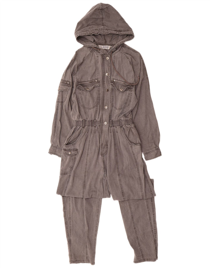 TOGETHER Mono con capucha para mujer UK 44 Gris medio