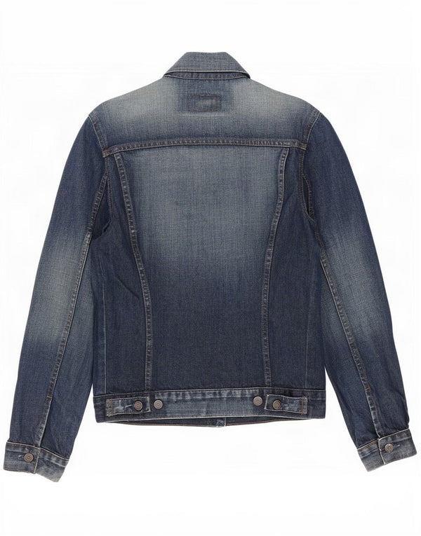 Levi's Chaqueta vaquera para hombre UK 36 Small Azul marino Algodón