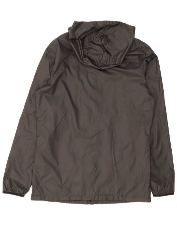 Nike CR7 Graphic - Chaqueta impermeable con capucha para hombre, talla 38, poliéster negro mediano