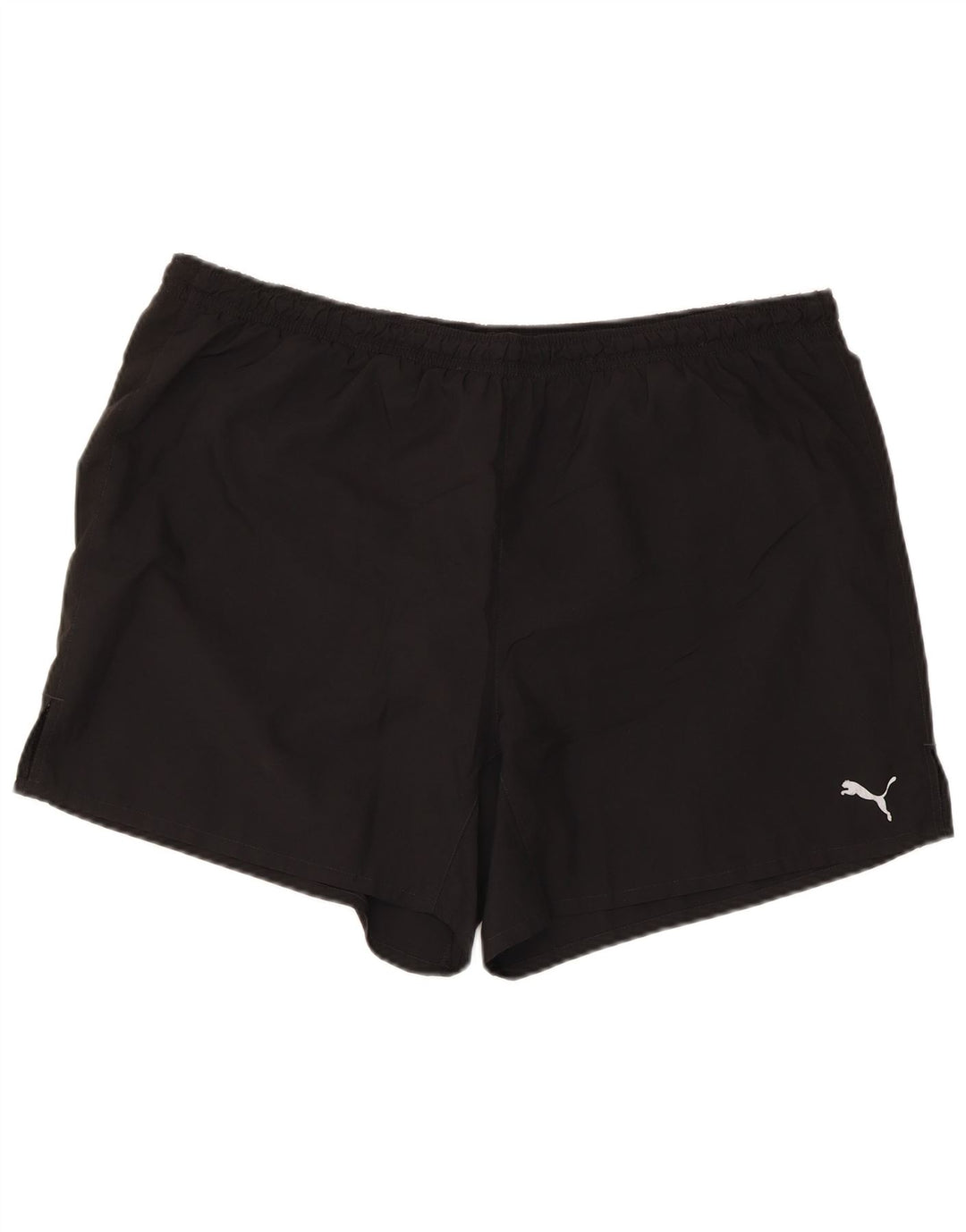 Puma - Pantalones cortos deportivos para hombre, talla grande, color negro