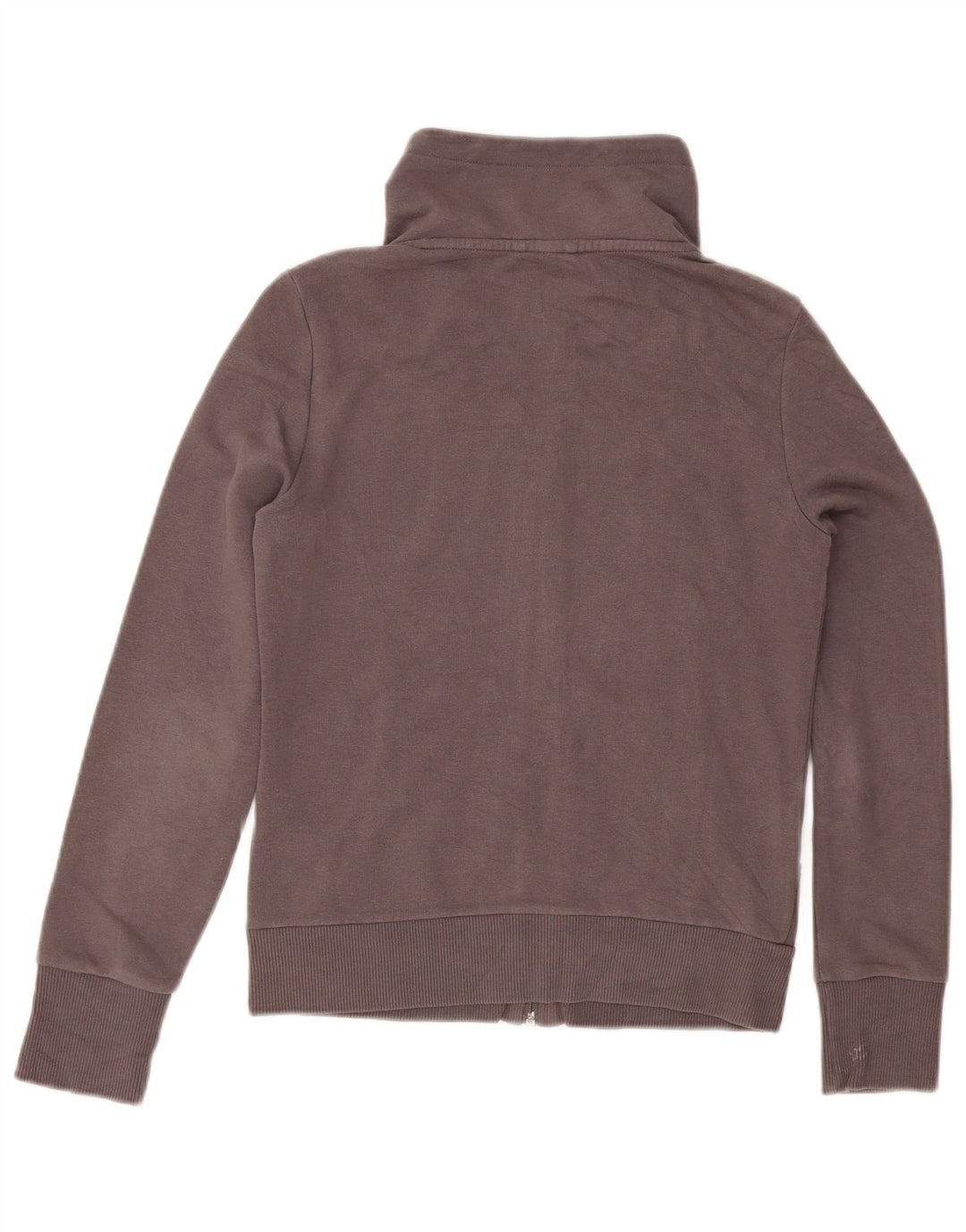 Puma Mujer Chándal Top Chaqueta Reino Unido 10 Pequeño Gris