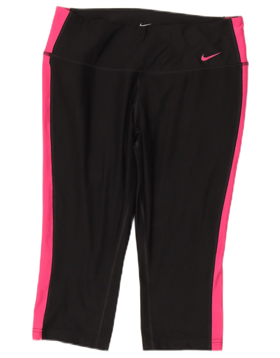 Nike - Leggings capri Dri Fit para mujer, talla M, color negro