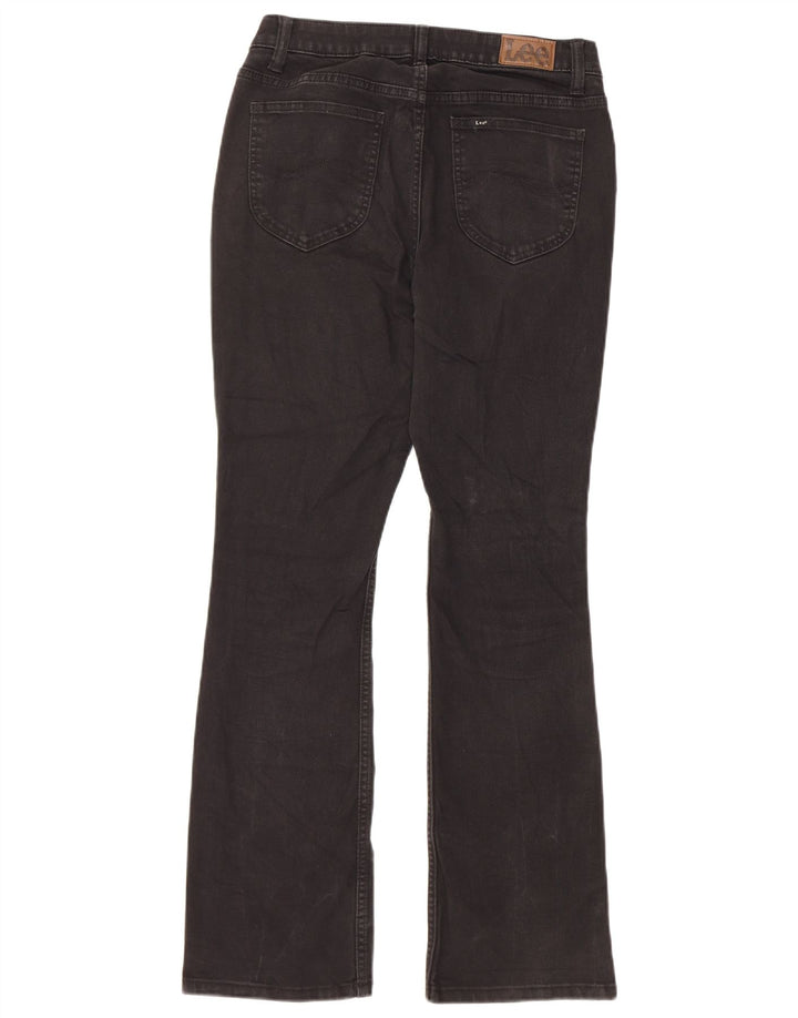 Lee Jeans de talle medio para mujer, corte regular, corte bota, talla 8, mediana, W28, L29, color negro