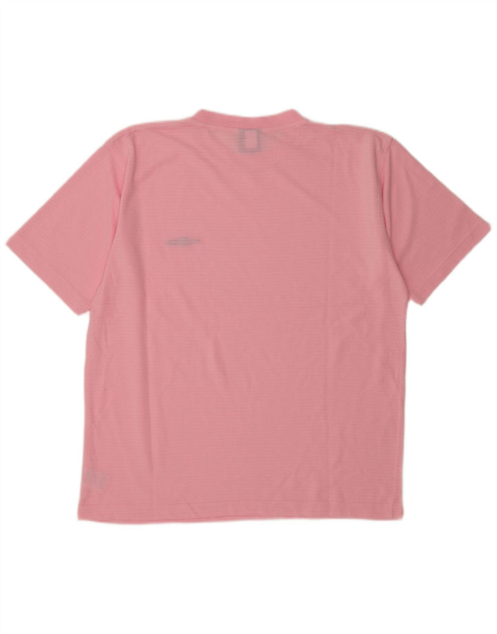 Camiseta Umbro Hombre Top Grande Poliéster Rosa