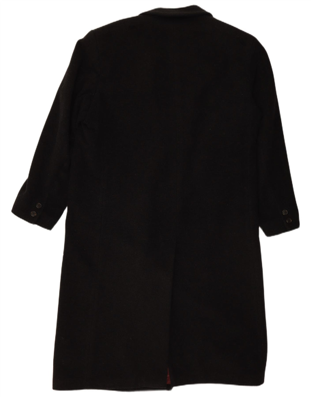 BUGATTI Abrigo holgado con doble botonadura para hombre IT 48 Lana negra mediana