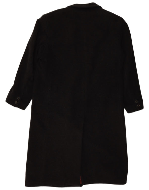 BUGATTI Abrigo holgado con doble botonadura para hombre IT 48 Lana negra mediana