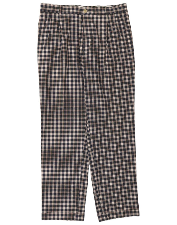 Lacoste - Pantalón chino con pinzas para hombre, talla 44, grande, W34, L31, color azul marino