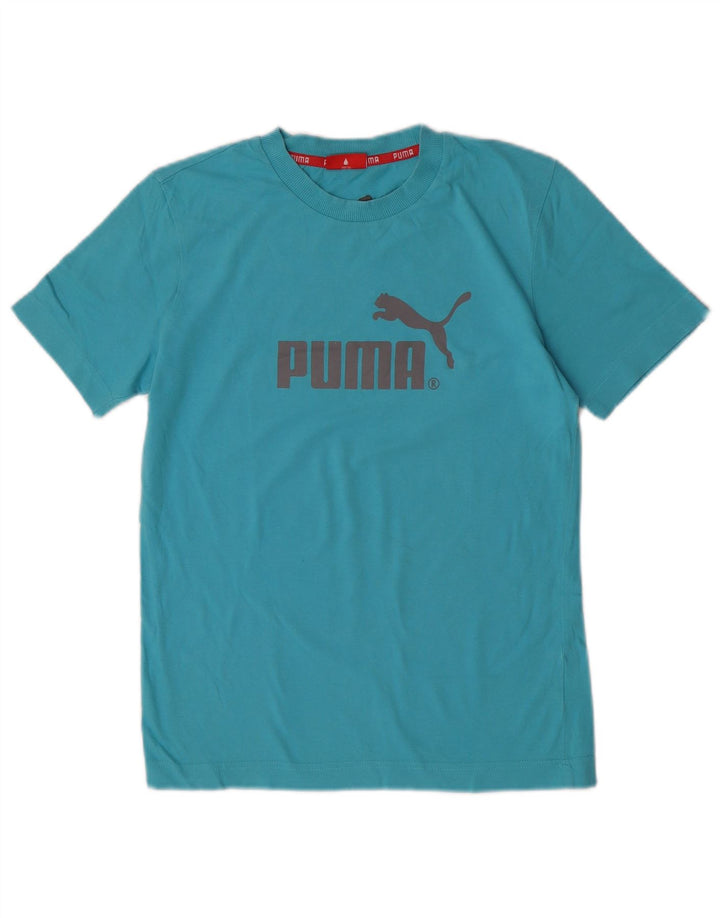 Puma Camiseta gráfica para hombre Top XS Azul