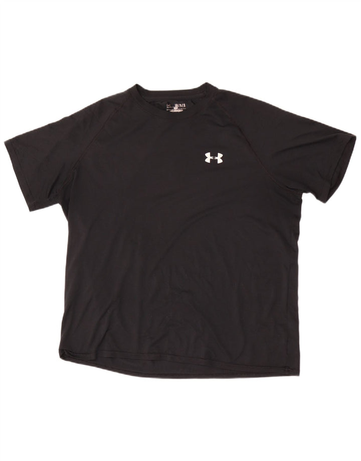Under Armour - Camiseta para hombre, talla grande, color negro