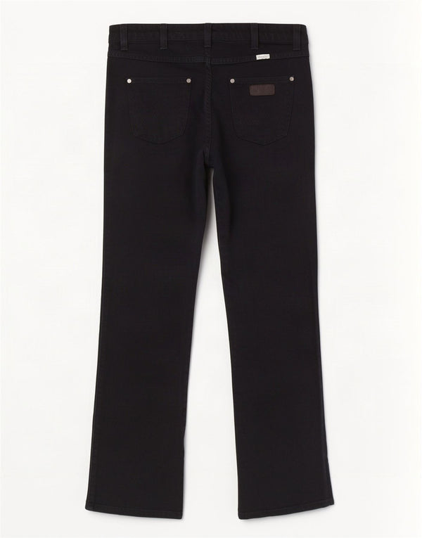 Vaqueros Wrangler Mujer Iris Rectos W30 L30 Algodón Negro