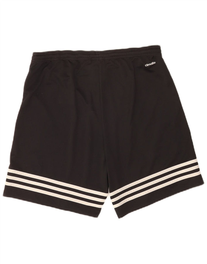 Adidas Mens Climalite Sport Shorts Medio Negro Poliéster