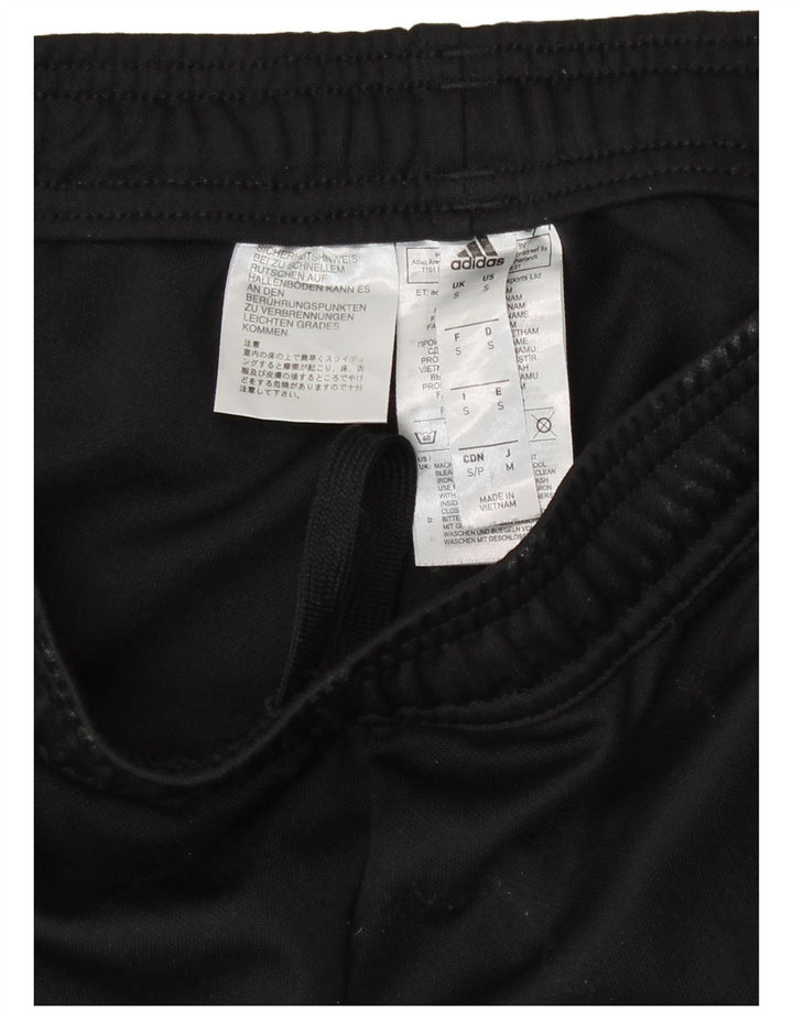 Adidas Mens Climacool Chándal Pantalones Pequeños Negro Poliéster