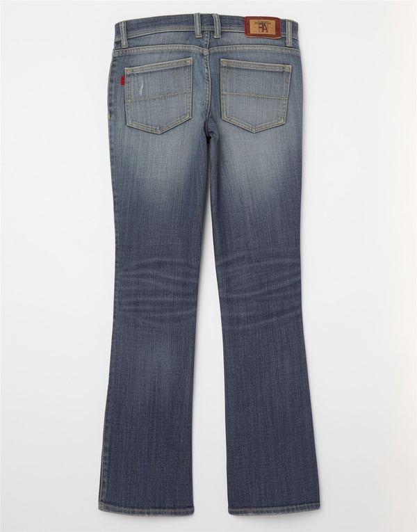 Vaqueros Vintage Mujer Bootcut W27 L31 Azul