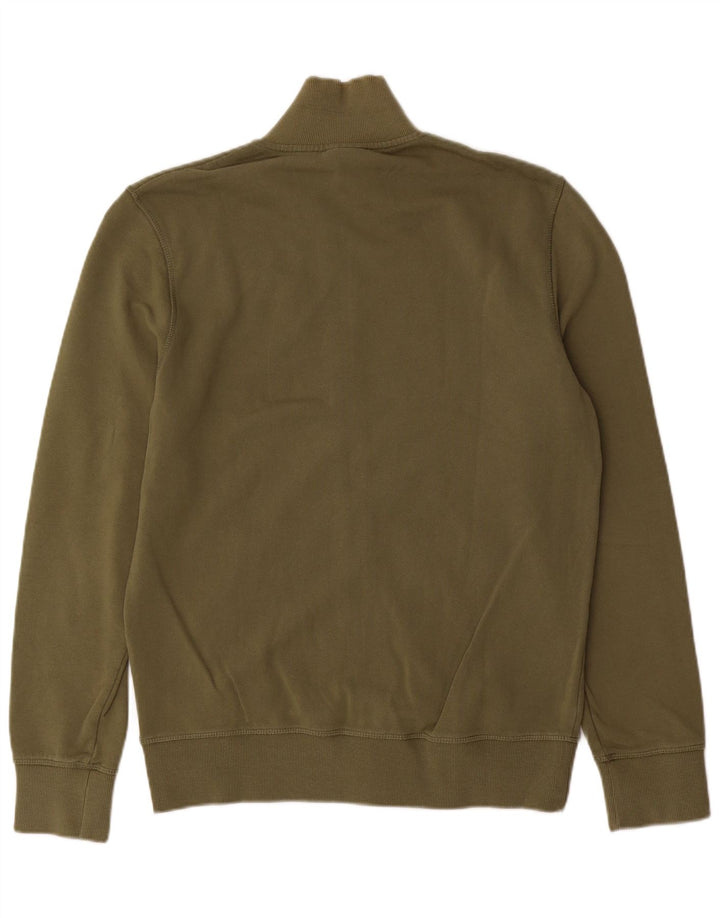 NAPAPIJRI Chaqueta superior de chándal con gráfico para hombre Algodón caqui medio