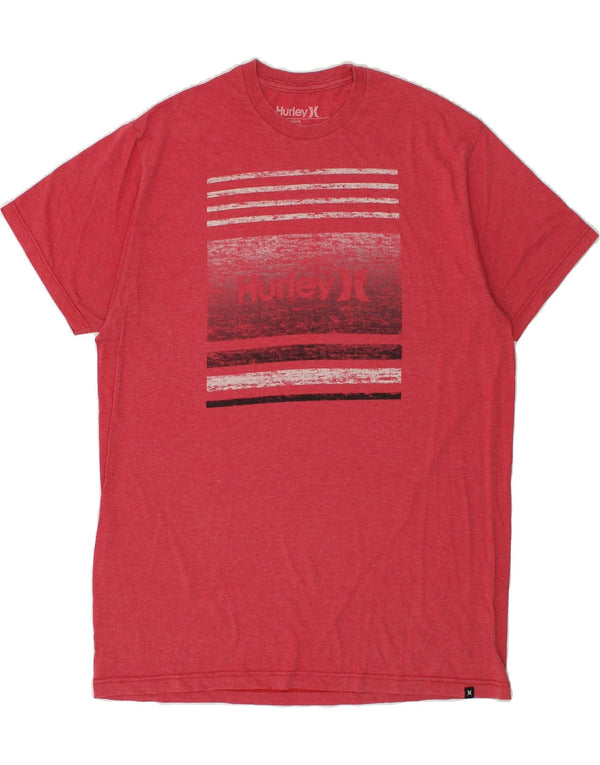 HURLEY Camiseta gráfica para mujer Top UK 40 XL Poliéster rosa