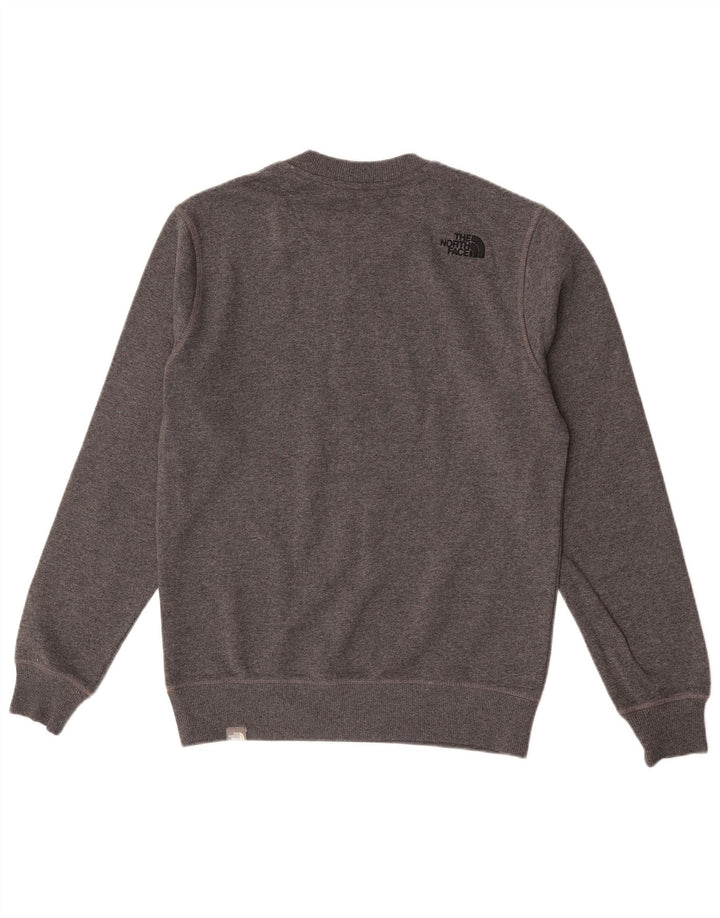 The North Face Sudadera Gráfica Para Hombre Jersey Pequeño De Algodón Con Motivos Grises