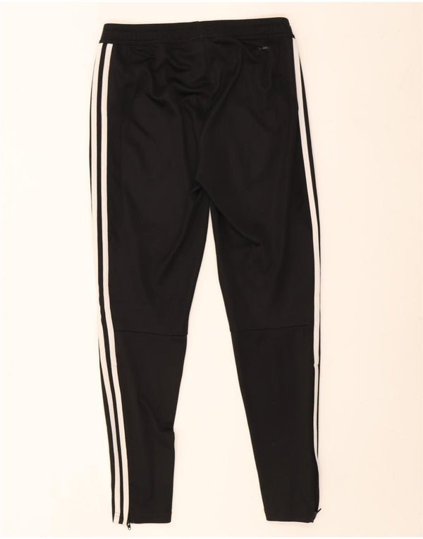 Adidas Pantalones de chándal para mujer UK 8/10 Small Negro Poliéster