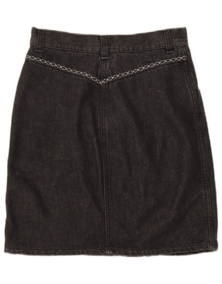 Falda Vaquera VINTAGE Mujer W30 Gris Medio