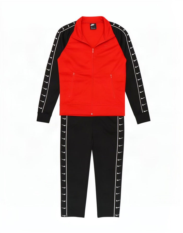 Nike Chándal completo con gráfico para hombre, talla pequeña, color negro