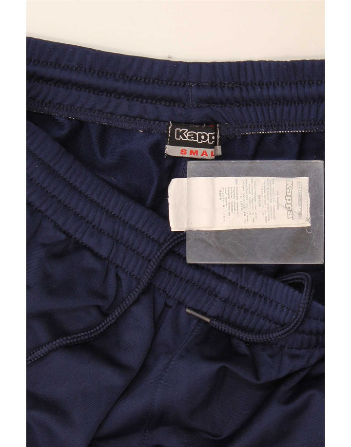 Kappa Hombre Pantalones De Chándal Gráfico Joggers Small Azul Marino Poliéster