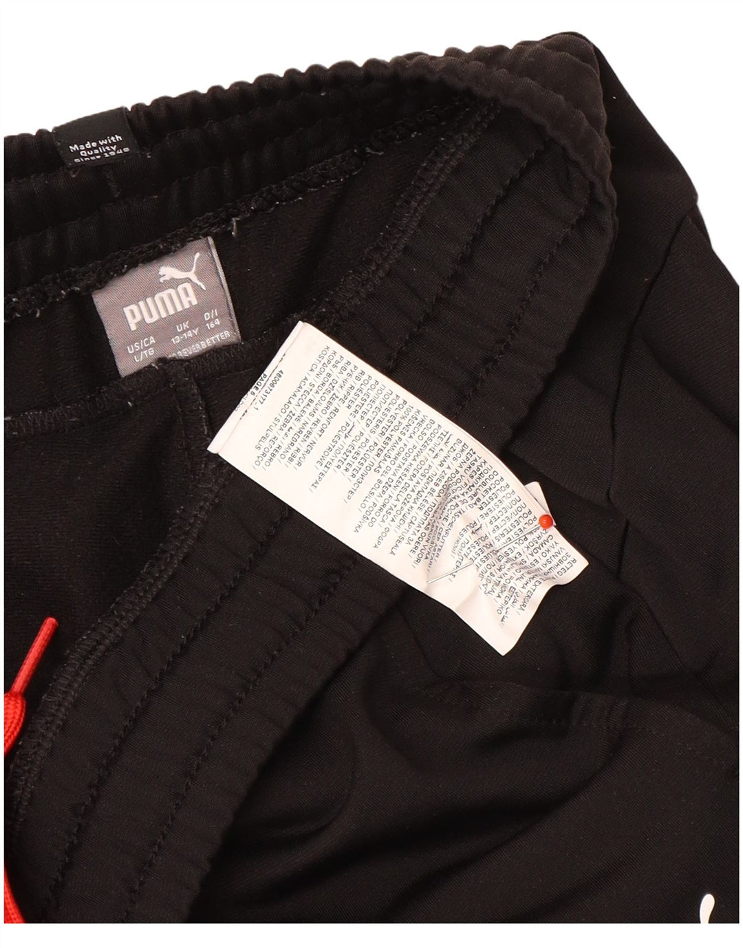 Puma Pantalón Chándal Niño Joggers 13-14 Años Negro Poliéster