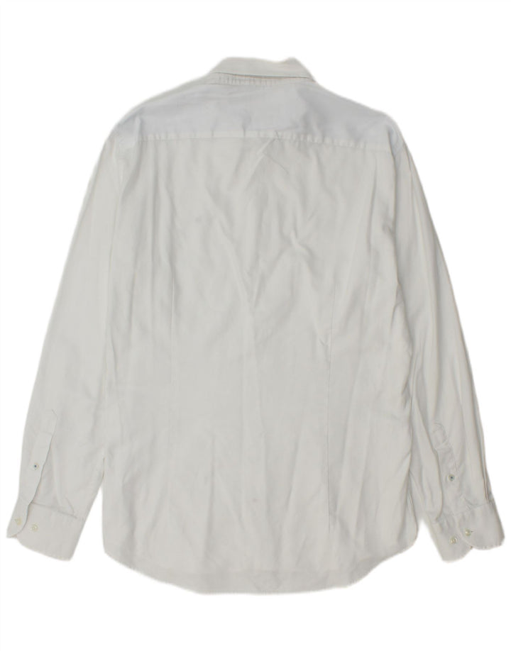 Tommy Hilfiger Camisa de corte regular para hombre Talla 42 16 1/2 Grande Blanco