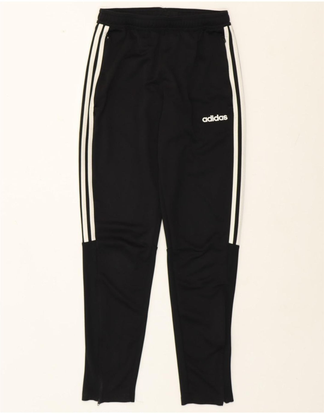 Adidas Pantalones De Chándal Para Hombre Pequeños Negro Poliéster