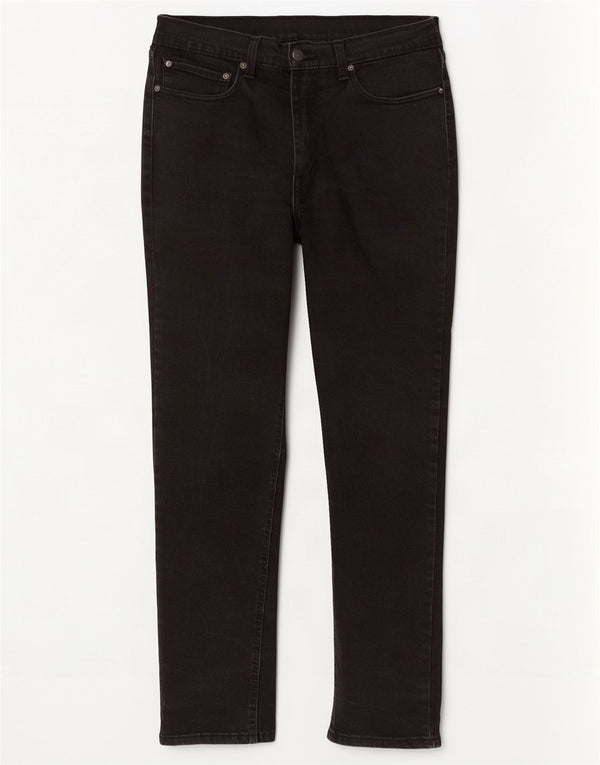 Levi's Hombre 531 Slim Jeans W36 L32 Algodón Negro